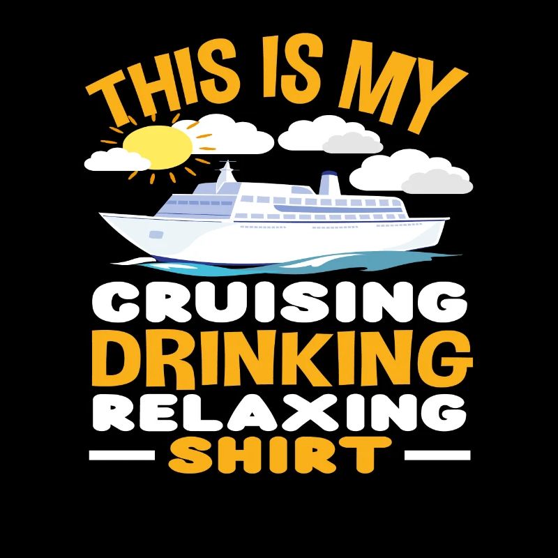 This is my cruise drinking relaxation