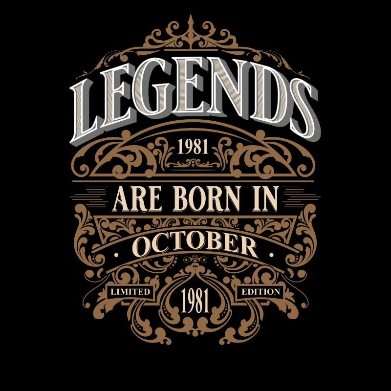1981 Octobre Naissance Anniversaire Année de naissance