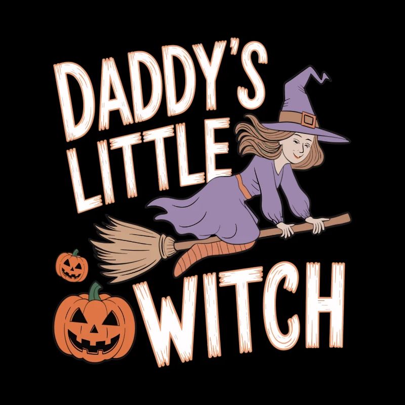 Halloween Witch Daddy's Little Witch