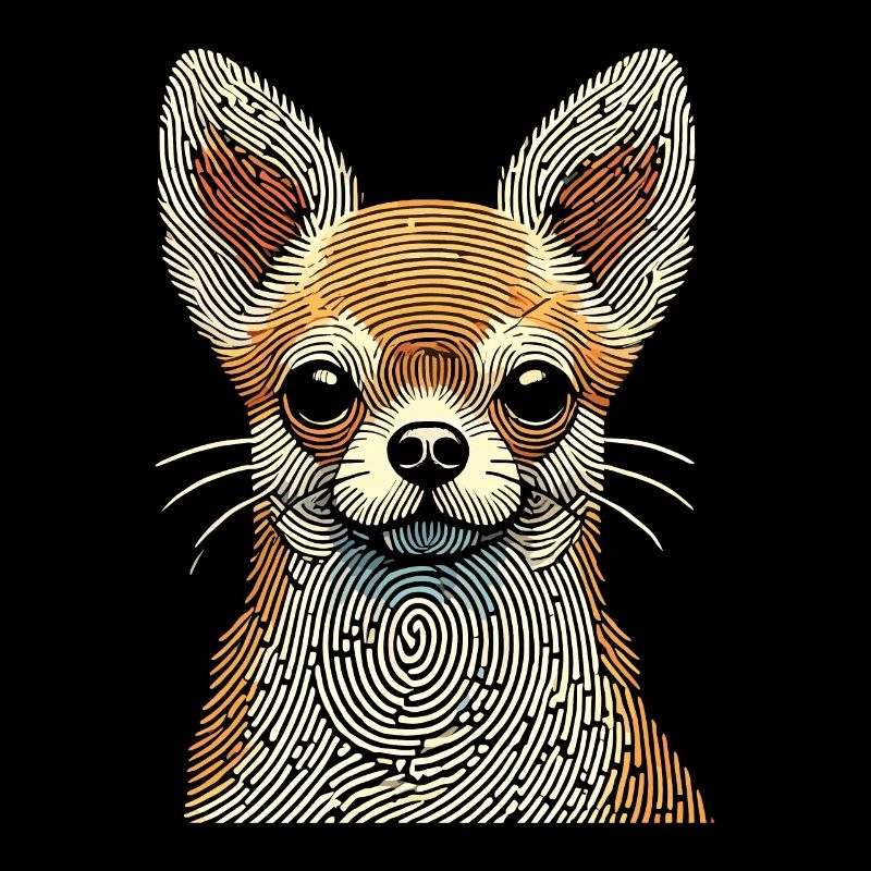 Empreinte digitale Chihuahua