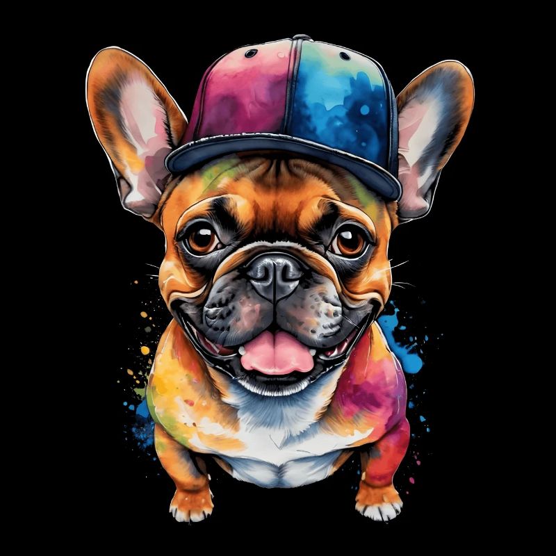 Bouledogue Français Snapback Cap Frenchie Dog