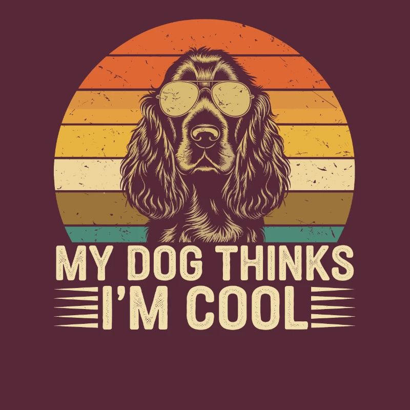 Cocker Spaniel Mon chien pense que je suis cool