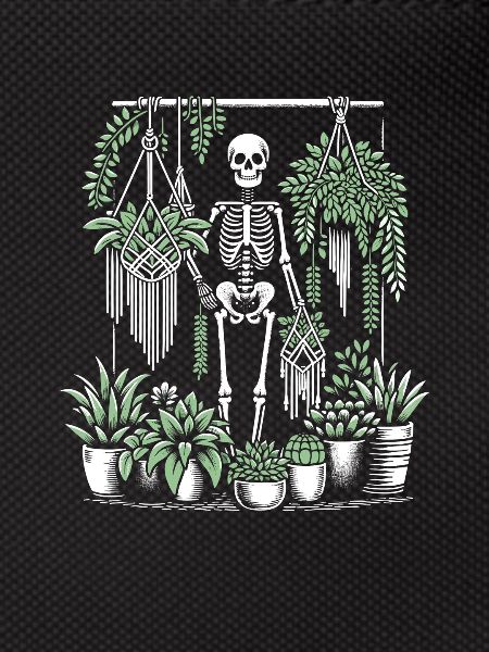 Macrame and plants