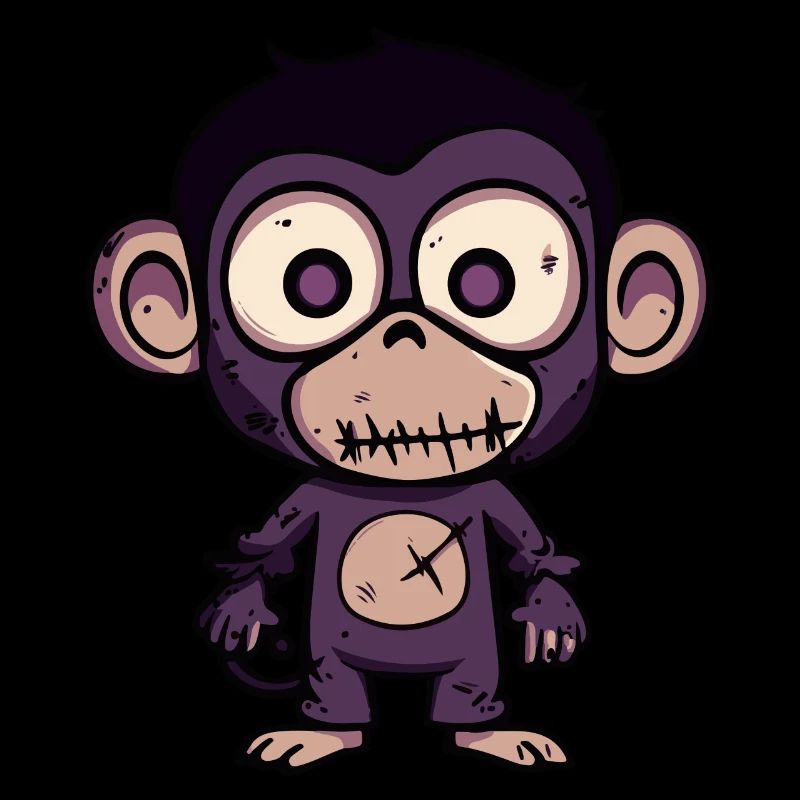 Singe Halloween Zombie