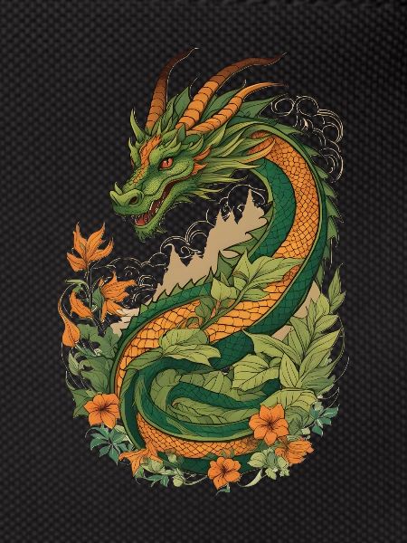 Mystical Garden of Dragons