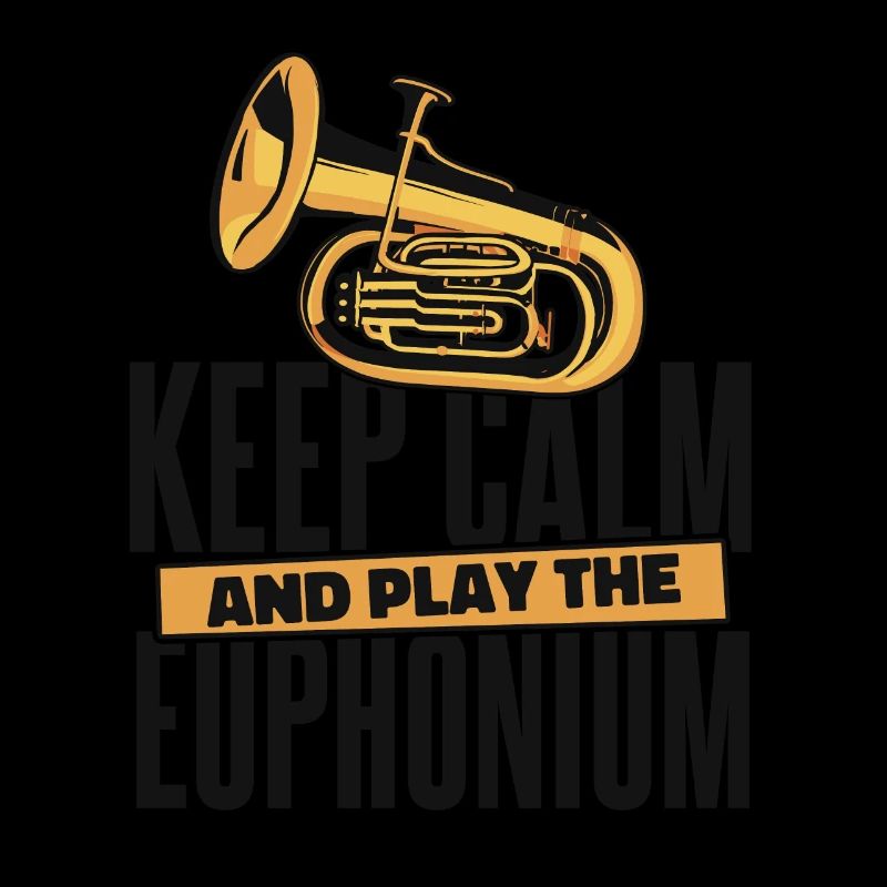 Restez calme et jouez de l’instrument euphonium
