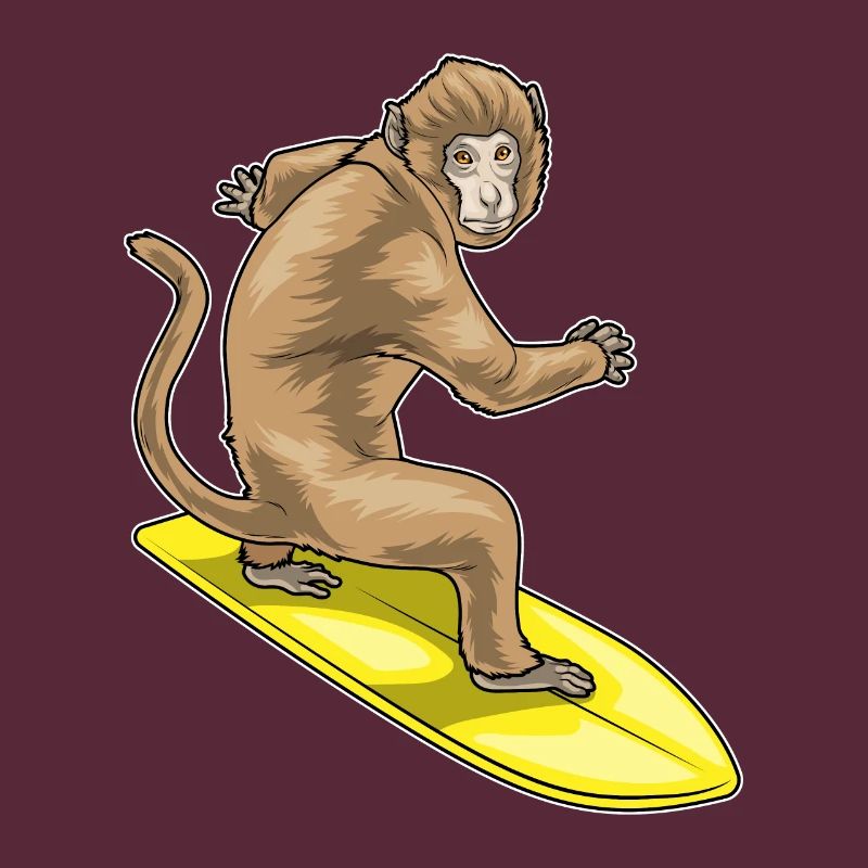 Planche de surf Monkey Surfer