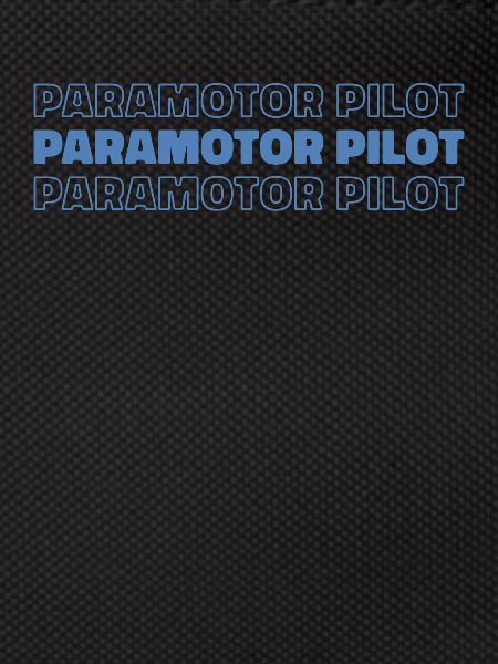 Paramotor paragliding