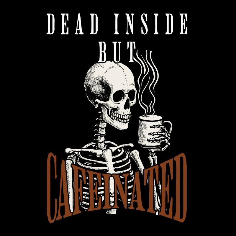 Drôle de dicton de café pour Halloween