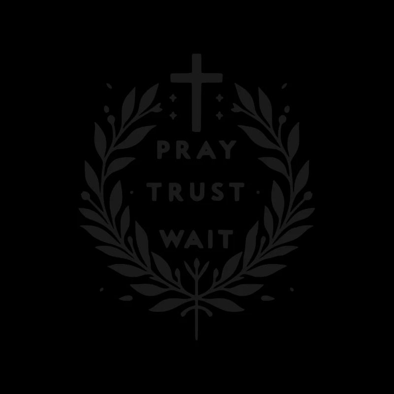 Pray Trust Wait