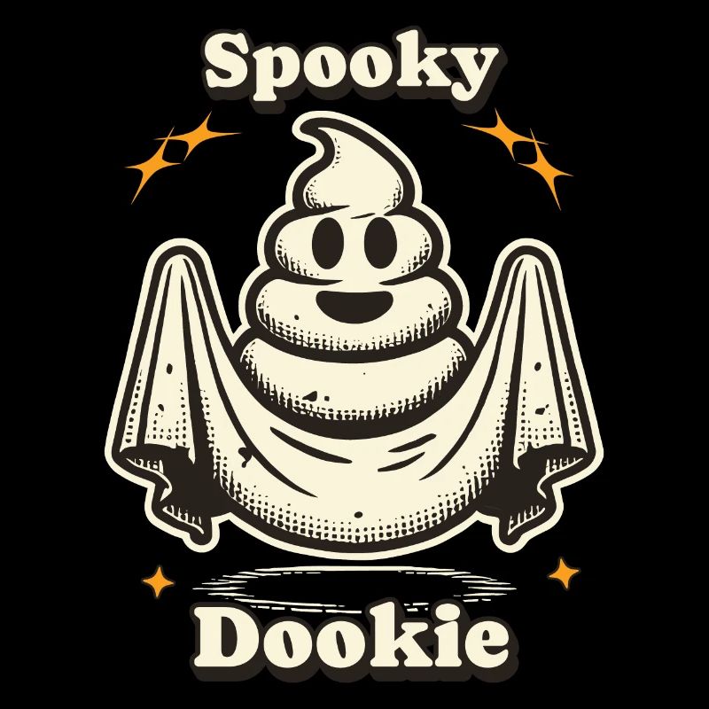 Funny poop pile ghost costume idea