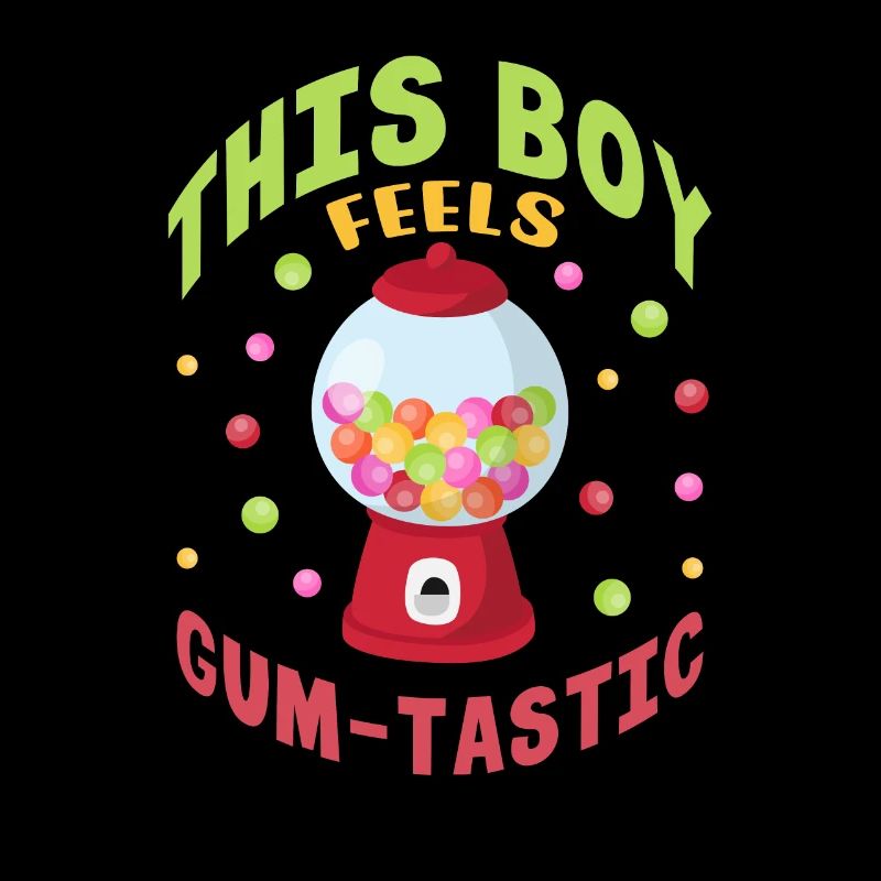 This boy feels gumtastic Design