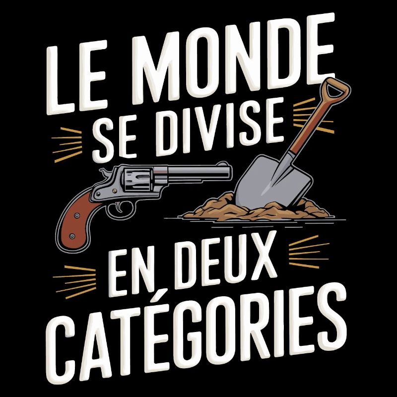 Le monde se divise en deux catégories