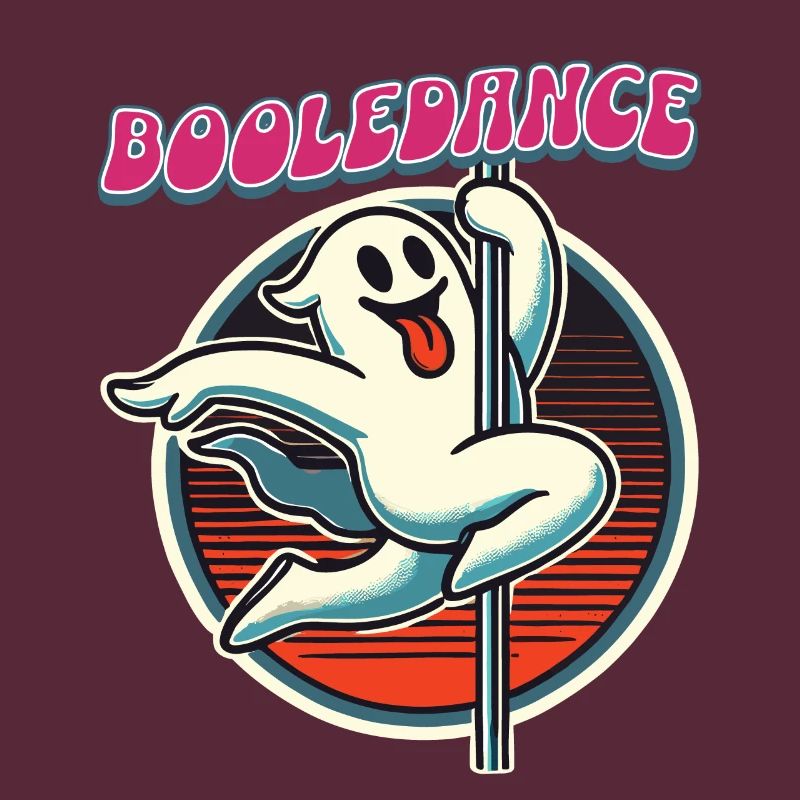 Danse booléenne drôle disant Pole Dance Ghost