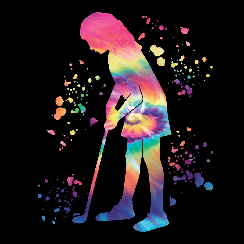 Golfer Colorsplash Kinder Miniaturgolf