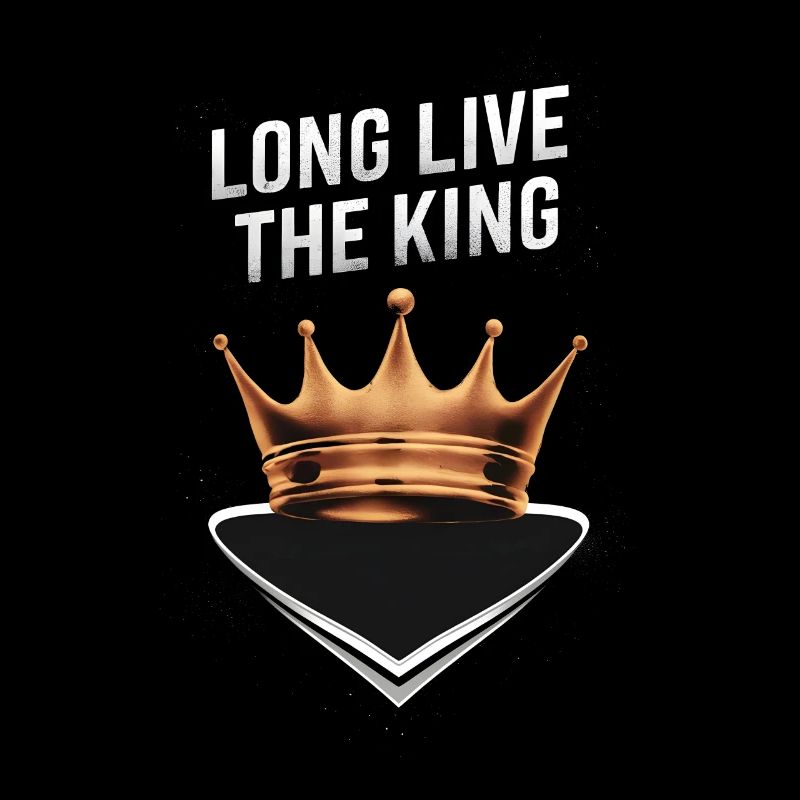 long live the king with a crown