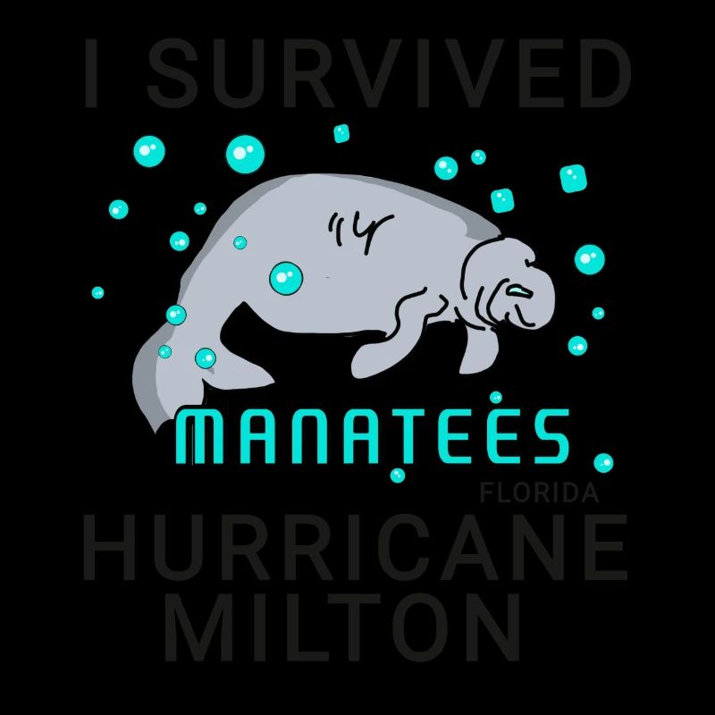 J’ai survécu à l’ouragan Milton Manatee
