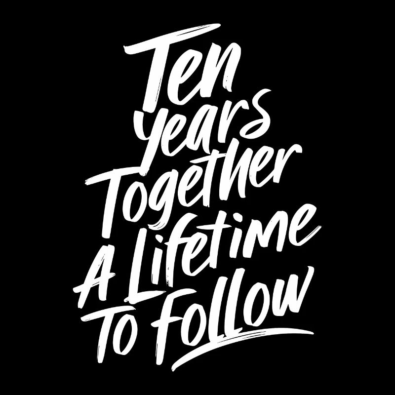 10 ans de vie commune, une vie