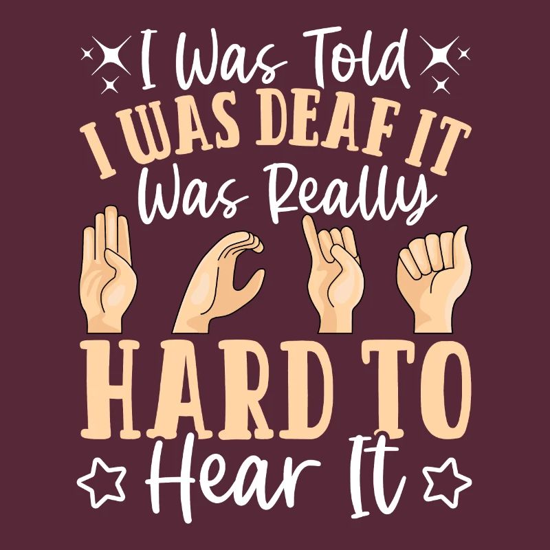 Deaf Pride ASL Sign Language