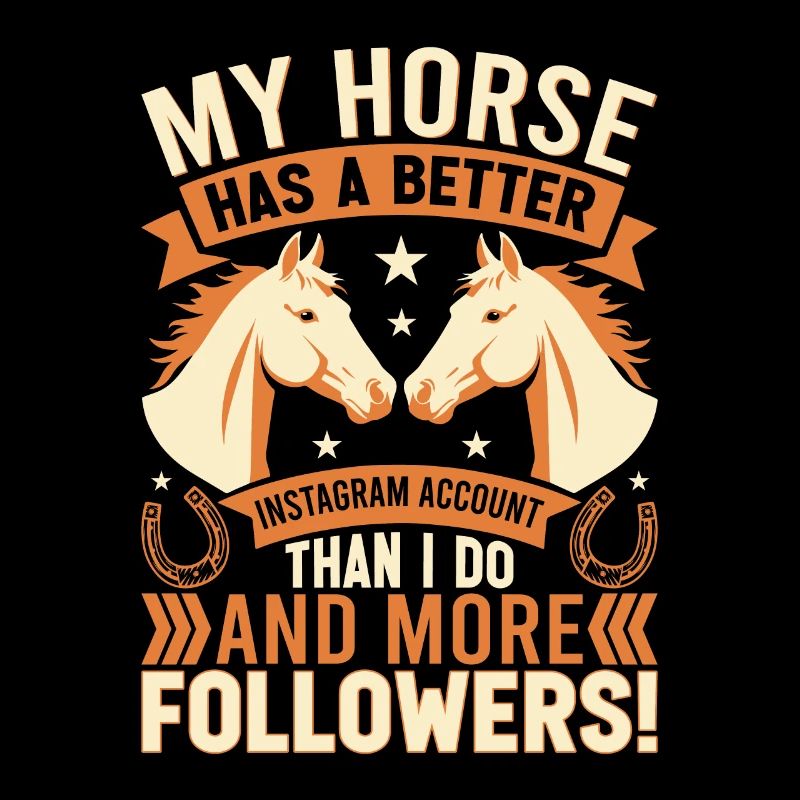 Mein Pferd hat einen besseren Instagram-Account als ich