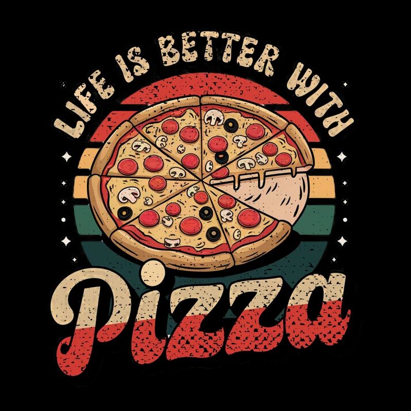 Mit Pizza lässt es sich besser leben