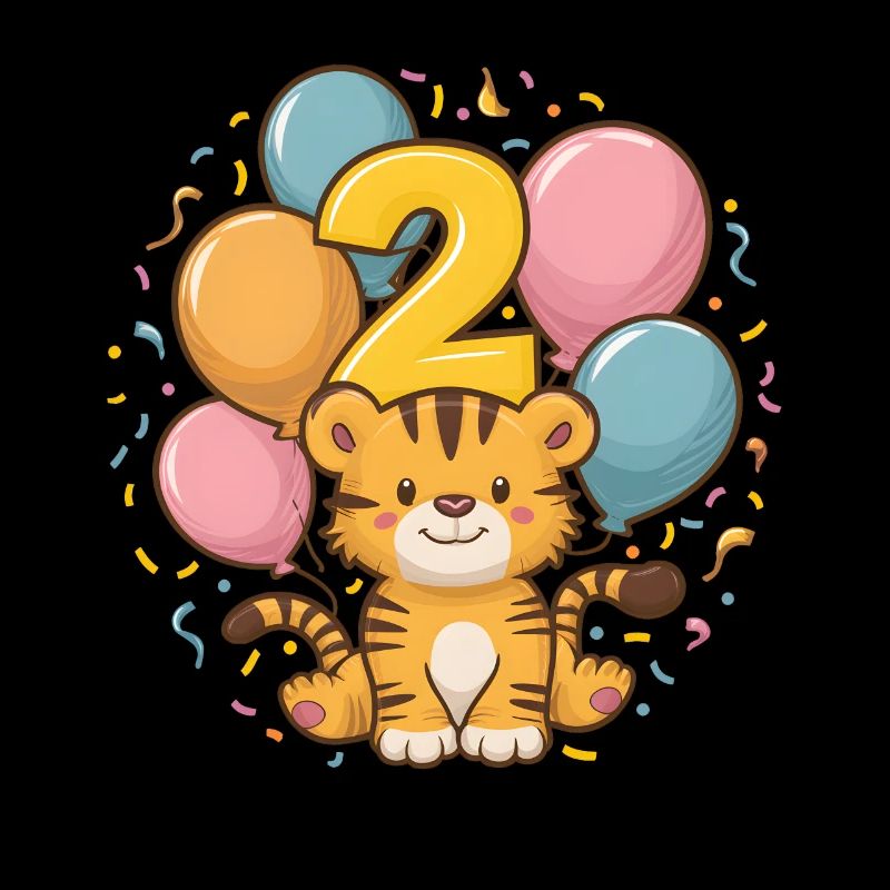 2. Geburtstag Tiger Kindergeburtstag