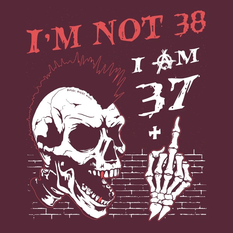 Ich bin 37 plus Mittelfinger - 38. Geburtstag