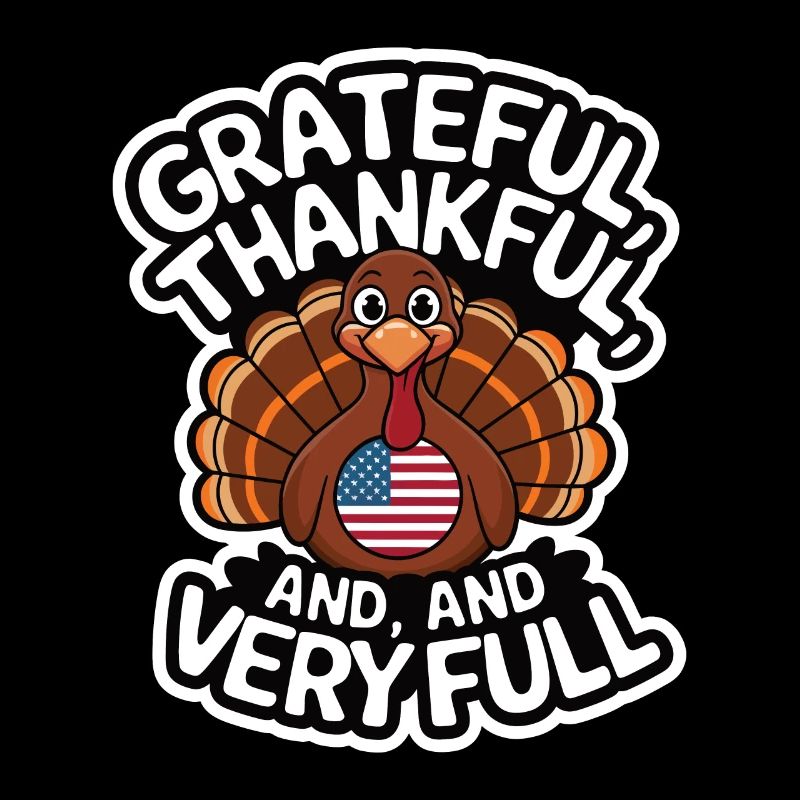 Dinde drôle de Thanksgiving