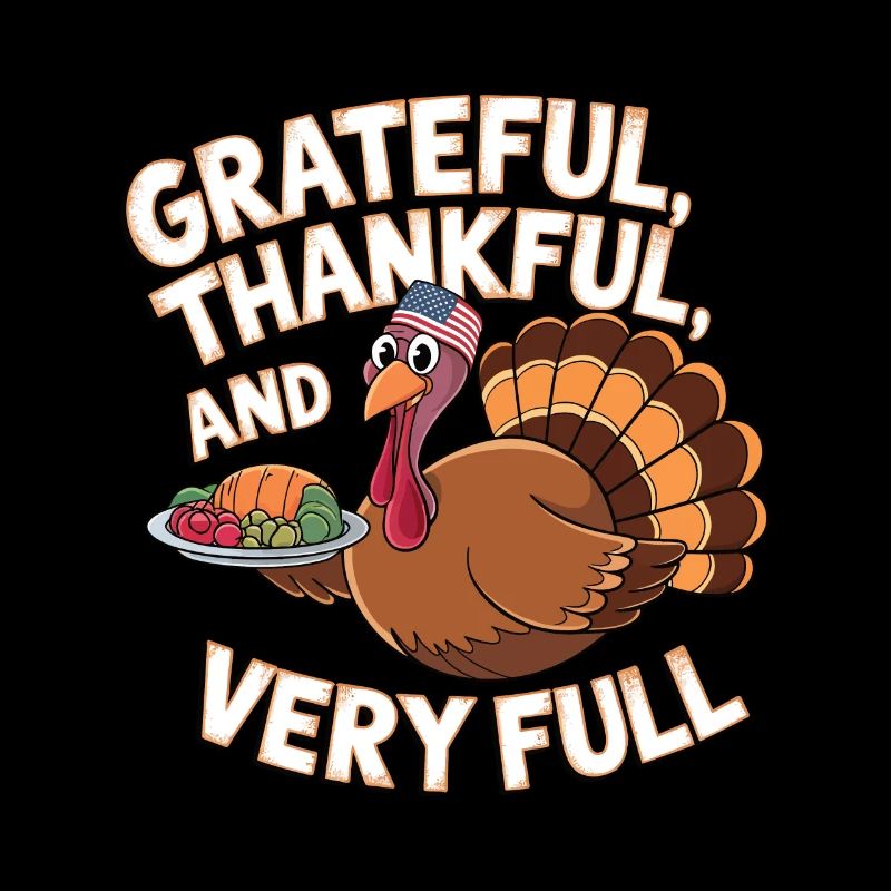 Dinde drôle de Thanksgiving