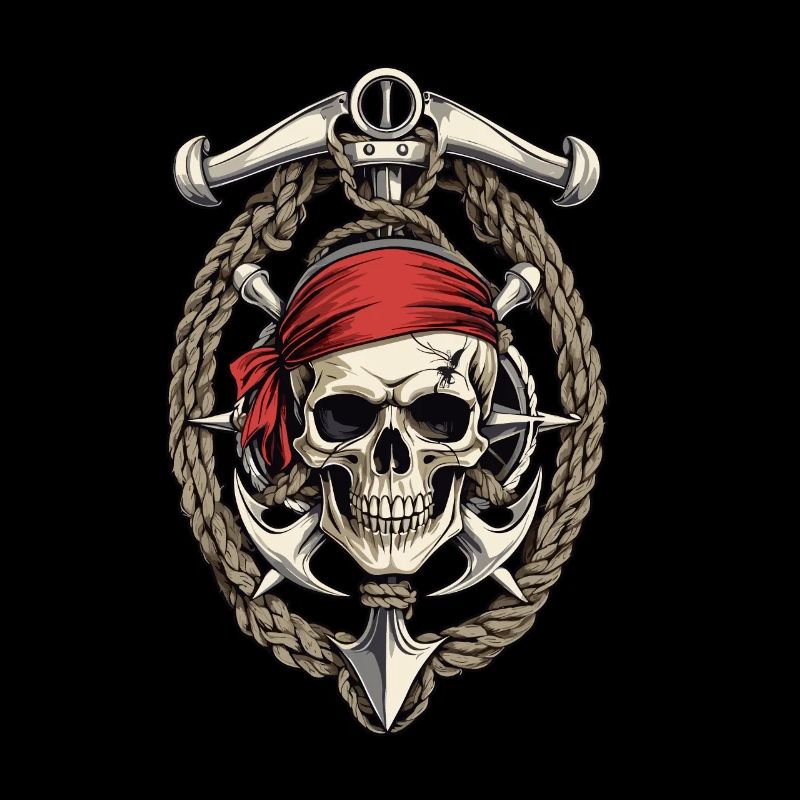 Costume de Pirate Drapeau Drapeau Jolly Roger