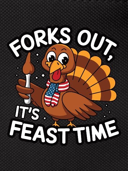 Dinde drôle de Thanksgiving