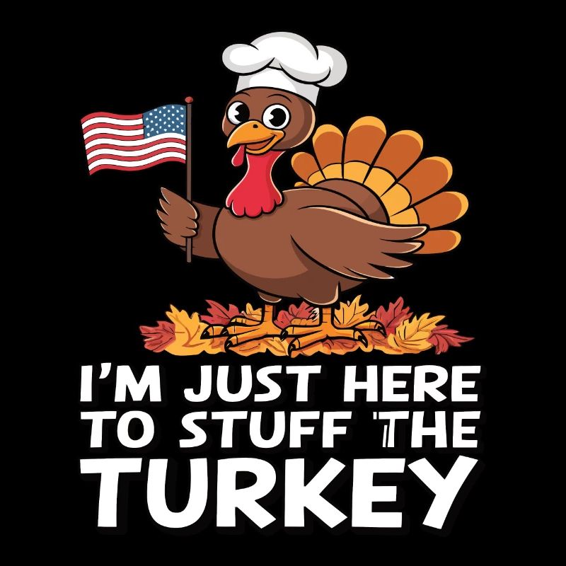 Dinde drôle de Thanksgiving
