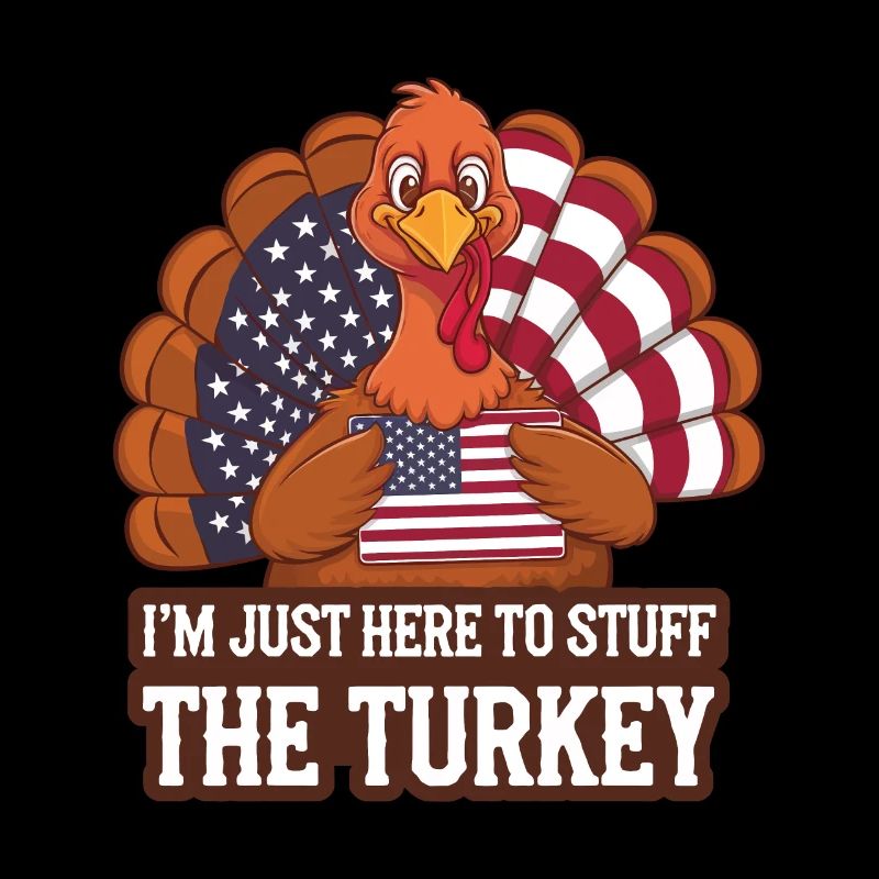 Dinde drôle de Thanksgiving