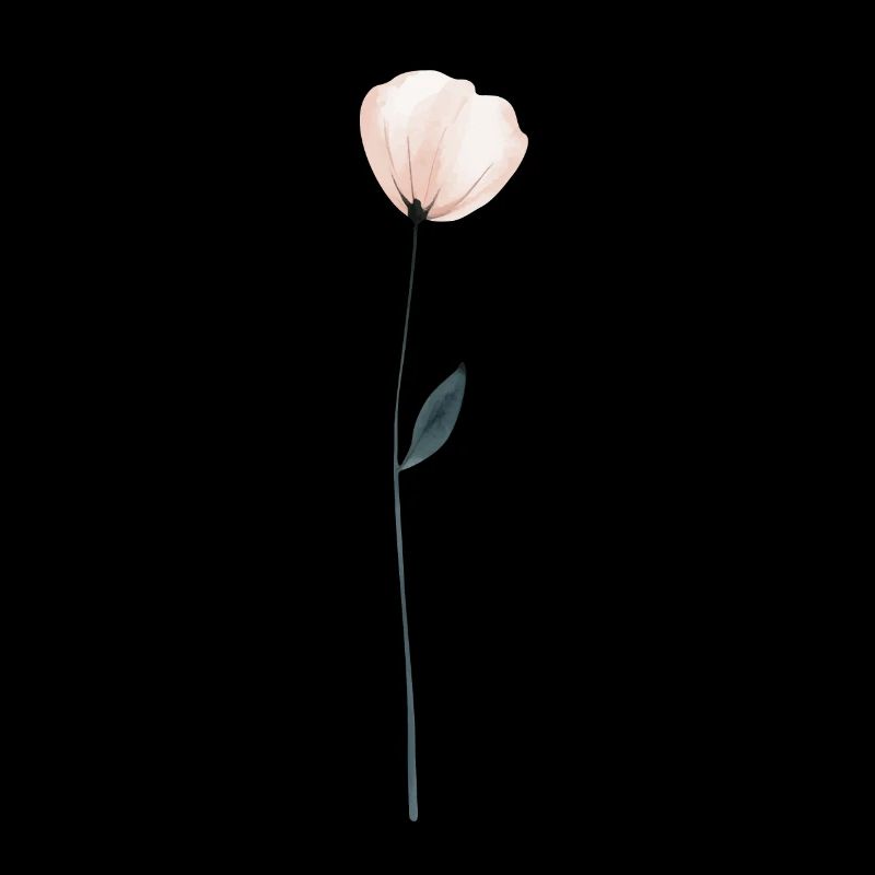 Elegante Aquarellblume Élégante Fleur Aquarelle