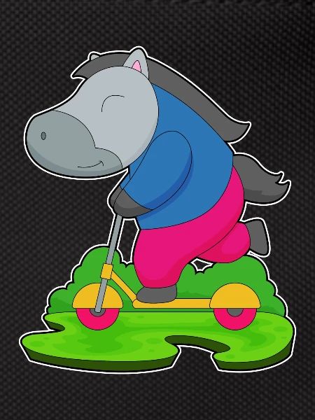 Scooter à cheval