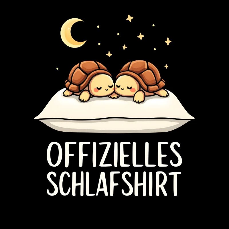 Official Sleeping Shirt Turtle Pair