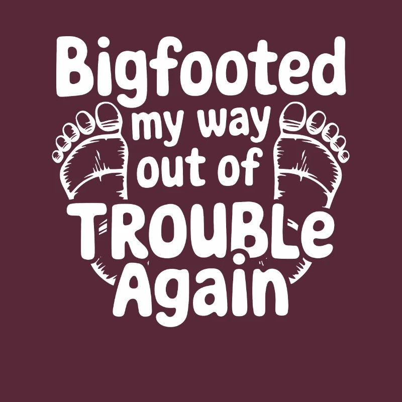 Bigfoot croyant Sasquatch Cryptide Créature de la forêt