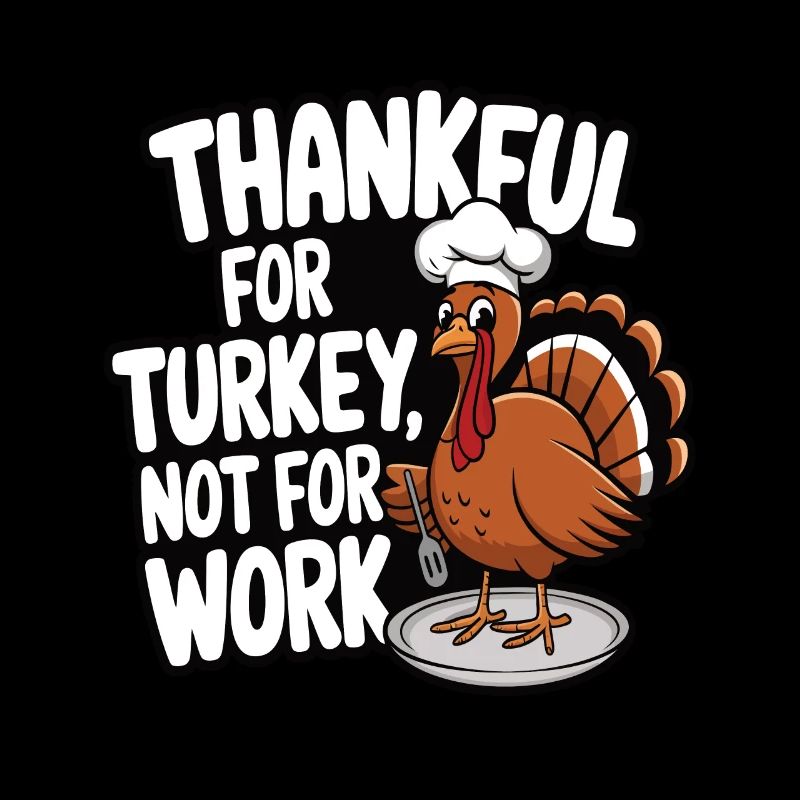 Dinde drôle de Thanksgiving