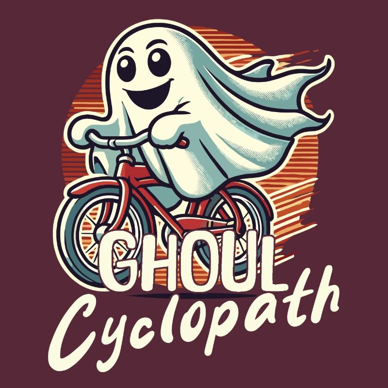 Radfahrender Geist Ghoul Cyclopath