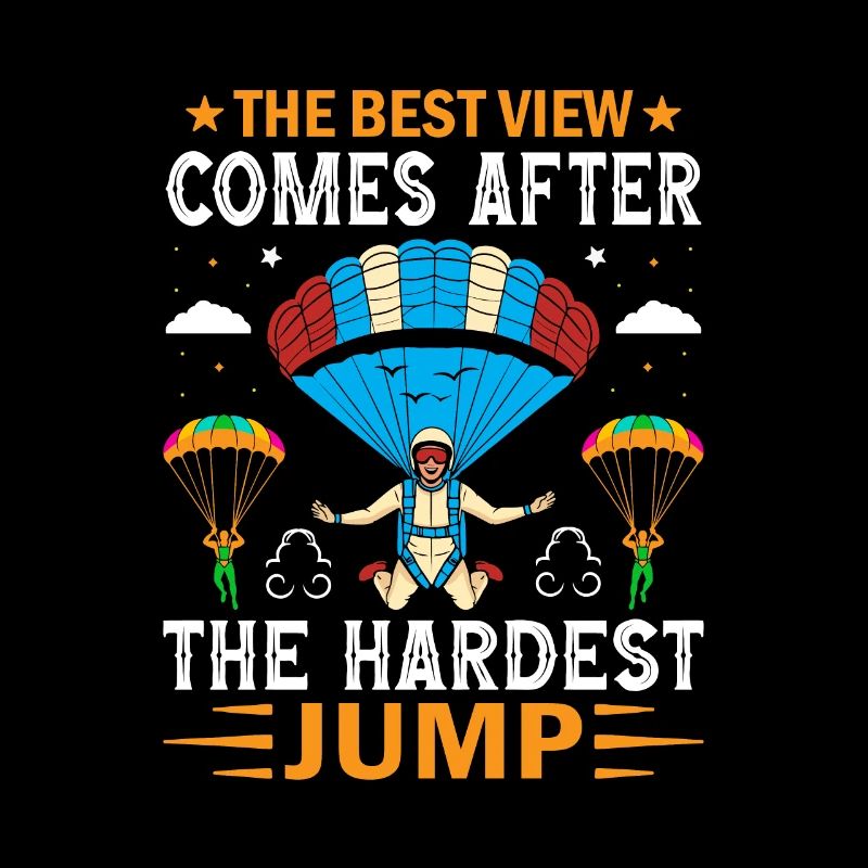 La meilleure vue vient après le saut le plus difficile