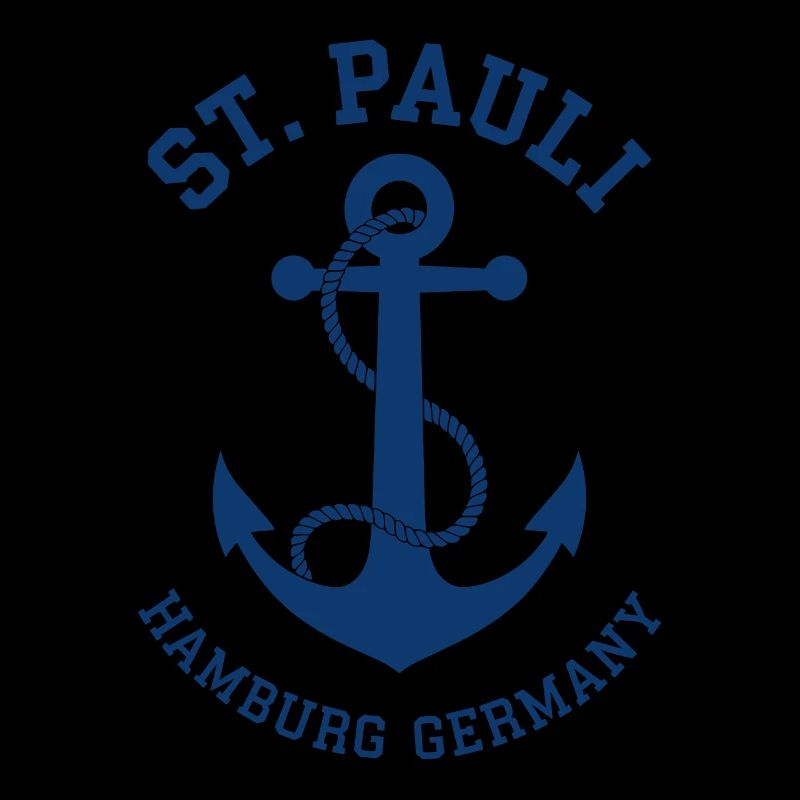 St. Pauli Hamburg Anker Reeperbahn