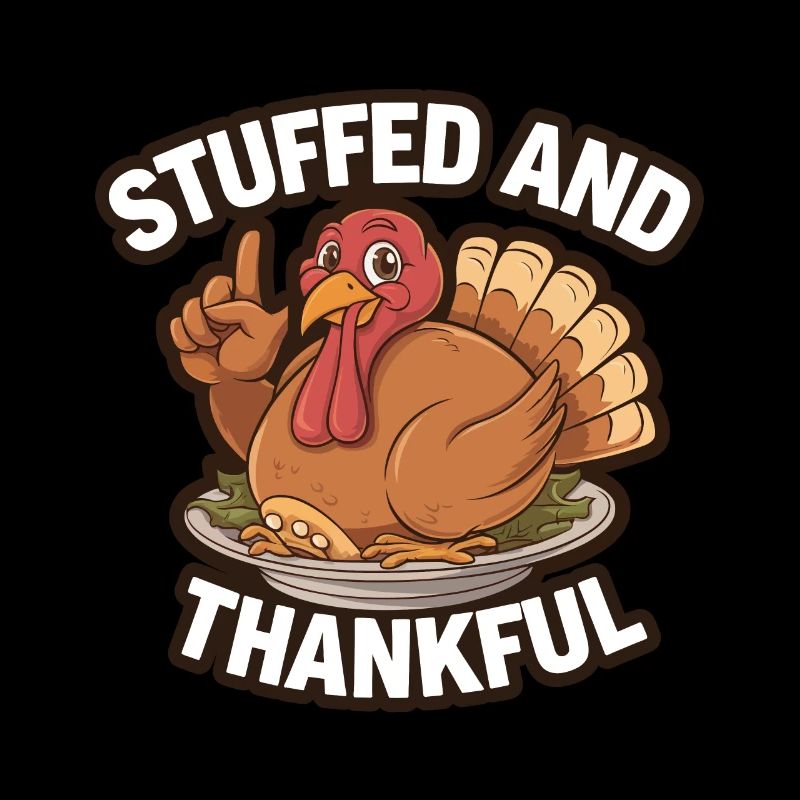 Dinde drôle de Thanksgiving