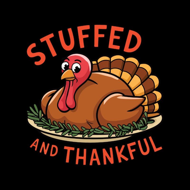 Dinde drôle de Thanksgiving