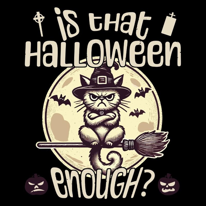 Halloween suffit-il chat sorcière