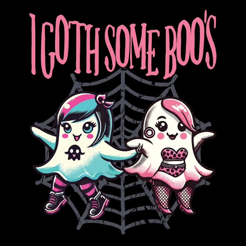 Halloween Goth Mädchen Ich Goth Some Boo's