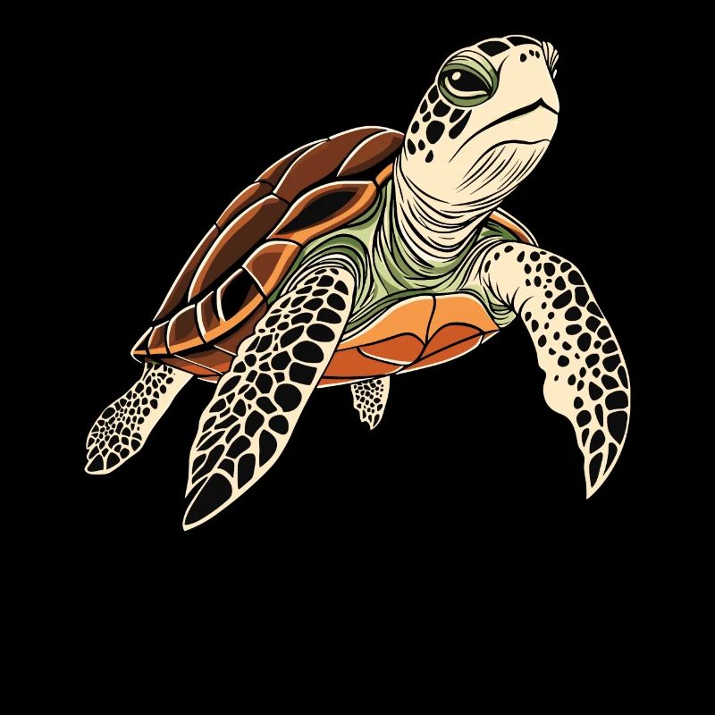 Turtle Reptile Lover Cute Turtles