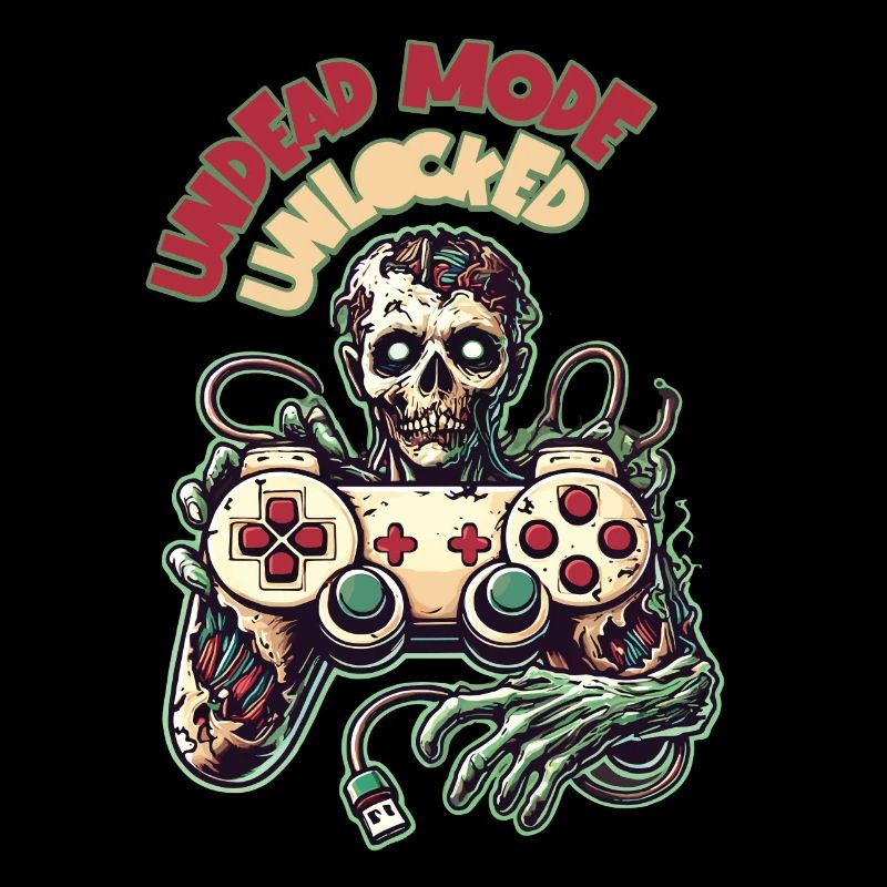Manette de jeu zombie Mode mort-vivant