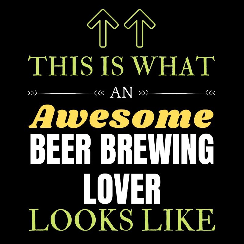 This is what an awesome Beer brewing lover looks l