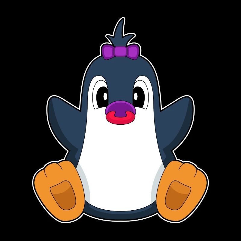 Pinguin Baby Schnuller