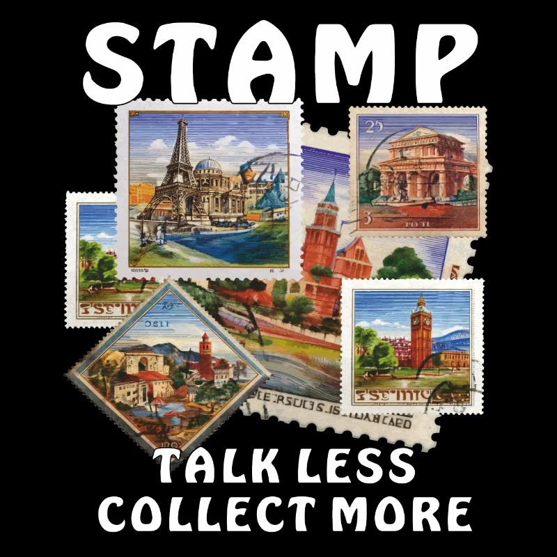 TIMBRE PARLER MOINS COLLECTIONNER PLUS